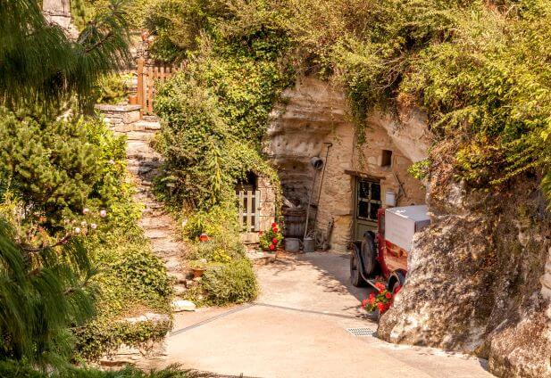 Inspiration for Designing Your Own Home 2 An underground home cut into a hillside