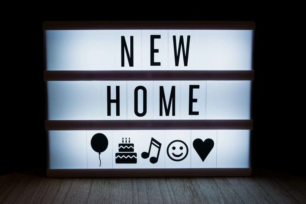 new house