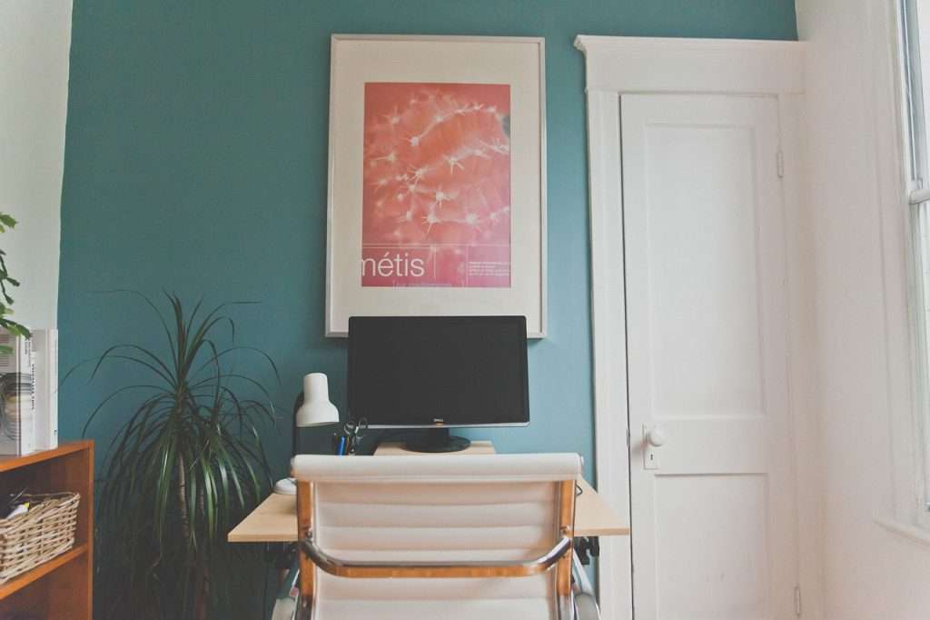 bedroom home office