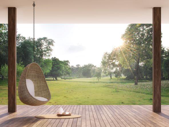 garden egg chair