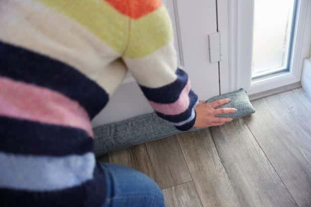 External Doors: Winter Essential Guide 2 draft excluder by door
