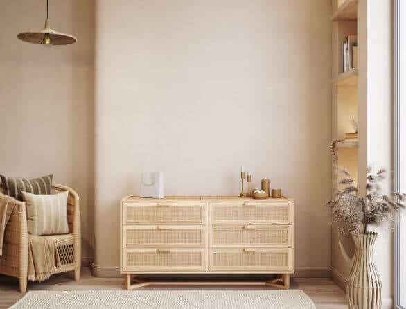 8 Paint Colour Ideas For Your Home In 2023 3 Light pastel coloured wall with similar colour furniture