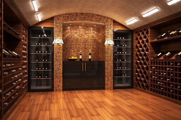 A wine cellar