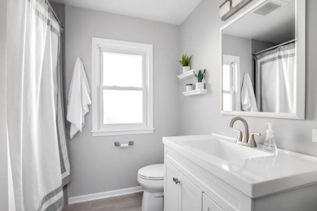 Floating Shelf Ideas For The Whole House 6 Floating shelves are just what your bathroom needs