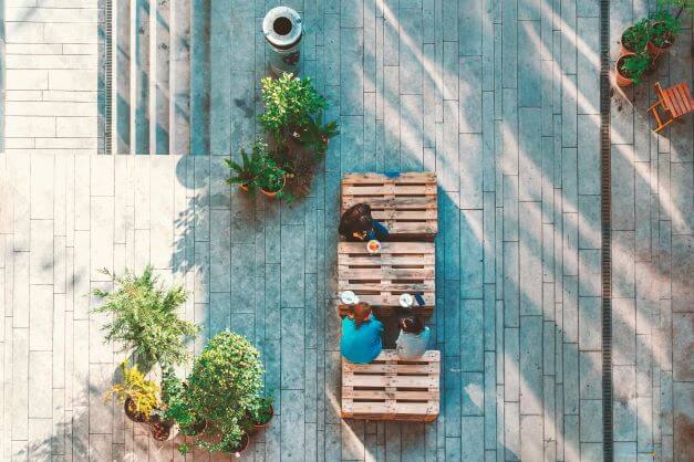 Garden Bar Ideas For The Summer And Beyond 1 Pallets are affordable and easy to repurpose
