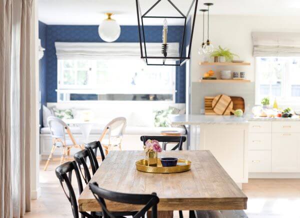Mixed kitchen lighting
