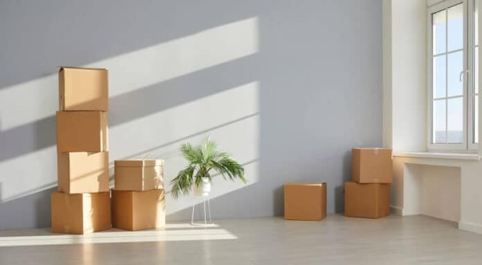 moving into new home